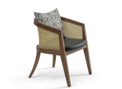 Chairs Living room Dining room Wooden chair with armrest Dining room Furniture